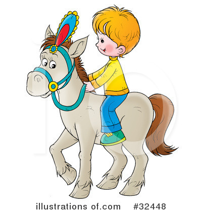 Royalty-Free (RF) Horse Clipart Illustration by Alex Bannykh - Stock Sample #32448