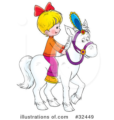 Royalty-Free (RF) Horse Clipart Illustration by Alex Bannykh - Stock Sample #32449
