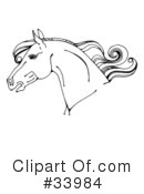 Horse Clipart #33984 by C Charley-Franzwa