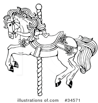 Carousel Clipart #34571 by C Charley-Franzwa