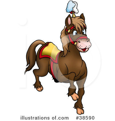 Royalty-Free (RF) Horse Clipart Illustration by dero - Stock Sample #38590
