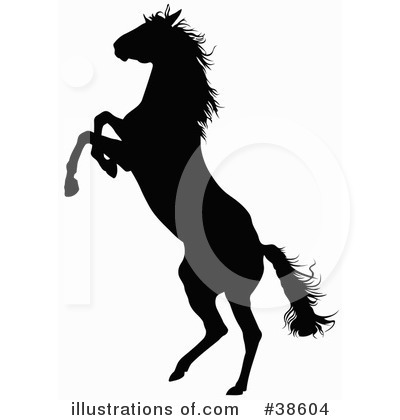 Royalty-Free (RF) Horse Clipart Illustration by dero - Stock Sample #38604