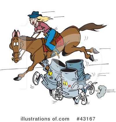 Royalty-Free (RF) Horse Clipart Illustration by Dennis Holmes Designs - Stock Sample #43167