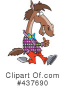 Horse Clipart #437690 by toonaday