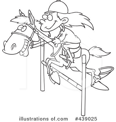 Equestrian Clipart #439025 by toonaday