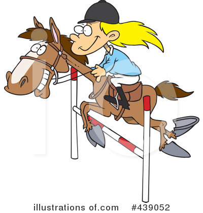 Horses Clipart #439052 by toonaday