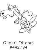 Horse Clipart #442794 by toonaday