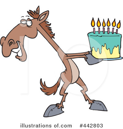 Birthday Cake Clipart #442803 by toonaday