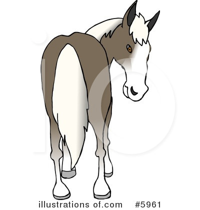 Royalty-Free (RF) Horse Clipart Illustration by djart - Stock Sample #5961