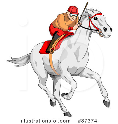 Horse Race Clipart #87374 by C Charley-Franzwa