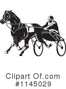 Horse Race Clipart #1145029 by patrimonio