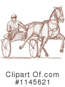 Horse Race Clipart #1145621 by patrimonio