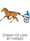 Horse Race Clipart #1145623 by patrimonio