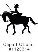 Horseback Clipart #1120314 by Prawny Vintage