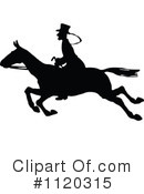 Horseback Clipart #1120315 by Prawny Vintage
