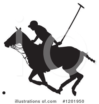 Equestrian Clipart #1201950 by Maria Bell