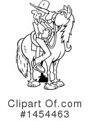 Horseback Clipart #1454463 by Johnny Sajem
