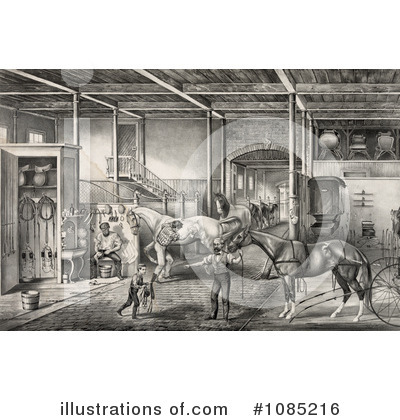 Royalty-Free (RF) Horses Clipart Illustration by JVPD - Stock Sample #1085216