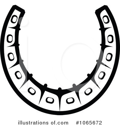 Royalty-Free (RF) Horseshoe Clipart Illustration by Vector Tradition SM - Stock Sample #1065672