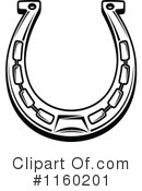 Horseshoe Clipart #1160201 by Vector Tradition SM