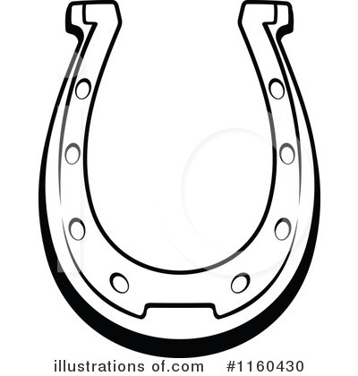 Royalty-Free (RF) Horseshoe Clipart Illustration by Vector Tradition SM - Stock Sample #1160430