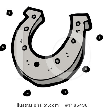 Royalty-Free (RF) Horseshoe Clipart Illustration by lineartestpilot - Stock Sample #1185438