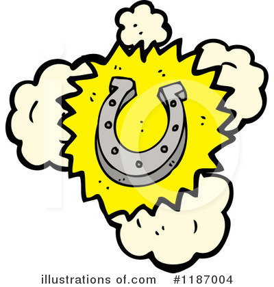 Royalty-Free (RF) Horseshoe Clipart Illustration by lineartestpilot - Stock Sample #1187004