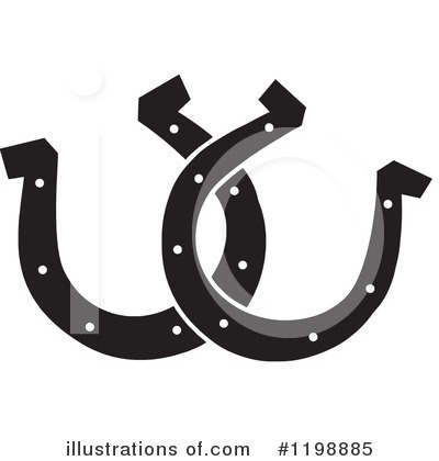 Horseshoes Clipart #1198885 by Johnny Sajem
