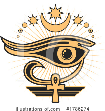 Royalty-Free (RF) Horus Eye Clipart Illustration by Vector Tradition SM - Stock Sample #1786274