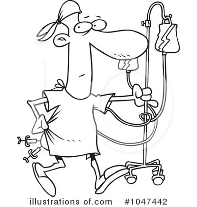 Royalty-Free (RF) Hospital Clipart Illustration by toonaday - Stock Sample #1047442