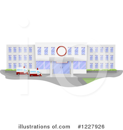 Royalty-Free (RF) Hospital Clipart Illustration by BNP Design Studio - Stock Sample #1227926