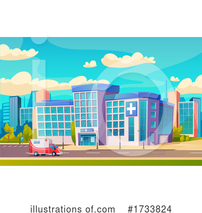 Royalty-Free (RF) Hospital Clipart Illustration by Vector Tradition SM - Stock Sample #1733824