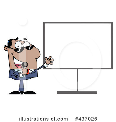 Royalty-Free (RF) Host Clipart Illustration by Hit Toon - Stock Sample #437026