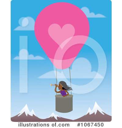 Hot Air Balloon Clipart #1067450 by Rosie Piter