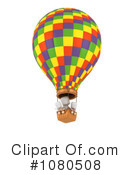 Hot Air Balloon Clipart #1080508 by BNP Design Studio