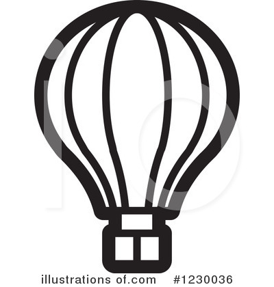 Hot Air Balloon Clipart #1230036 by Lal Perera