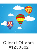 Hot Air Balloon Clipart #1259002 by Vector Tradition SM