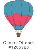 Hot Air Balloon Clipart #1265926 by Vector Tradition SM