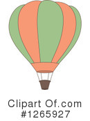 Hot Air Balloon Clipart #1265927 by Vector Tradition SM