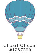Hot Air Balloon Clipart #1267300 by Vector Tradition SM