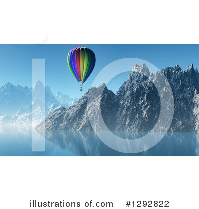 Hot Air Balloons Clipart #1292822 by KJ Pargeter