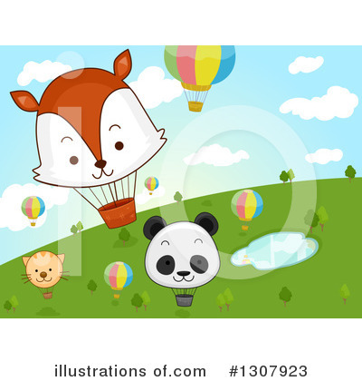 Panda Clipart #1307923 by BNP Design Studio