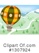 Hot Air Balloon Clipart #1307924 by BNP Design Studio