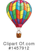 Hot Air Balloon Clipart #1457912 by Vector Tradition SM