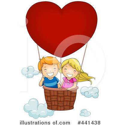 Royalty-Free (RF) Hot Air Balloon Clipart Illustration by BNP Design Studio - Stock Sample #441438