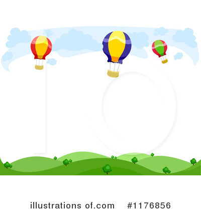 Royalty-Free (RF) Hot Air Balloons Clipart Illustration by BNP Design Studio - Stock Sample #1176856