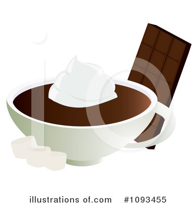 Royalty-Free (RF) Hot Chocolate Clipart Illustration by Randomway - Stock Sample #1093455