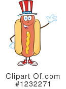 Hot Dog Clipart #1232271 by Hit Toon