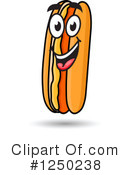 Hot Dog Clipart #1250238 by Vector Tradition SM
