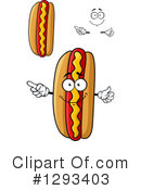 Hot Dog Clipart #1293403 by Vector Tradition SM